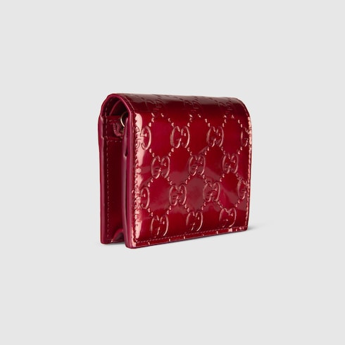 Kleine GG Emblem Brieftasche