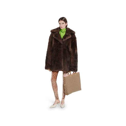 Bamboo large reversible tote bag