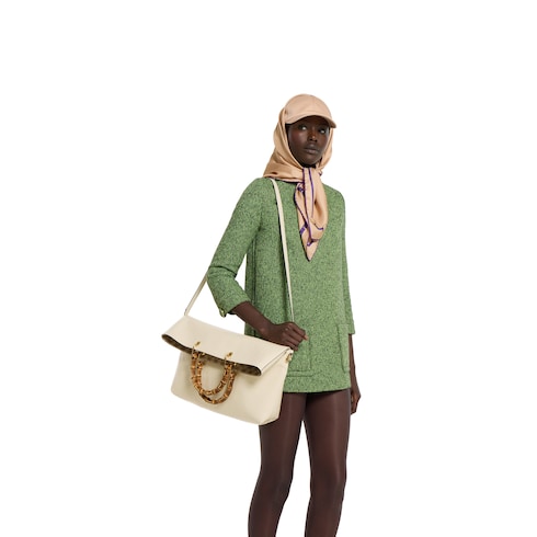 Bamboo large reversible tote bag