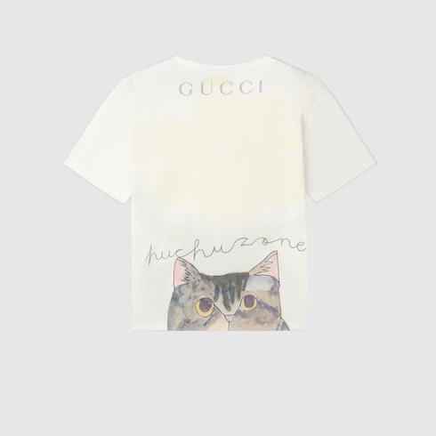 Kinder-T-Shirt aus Baumwolle mit Print