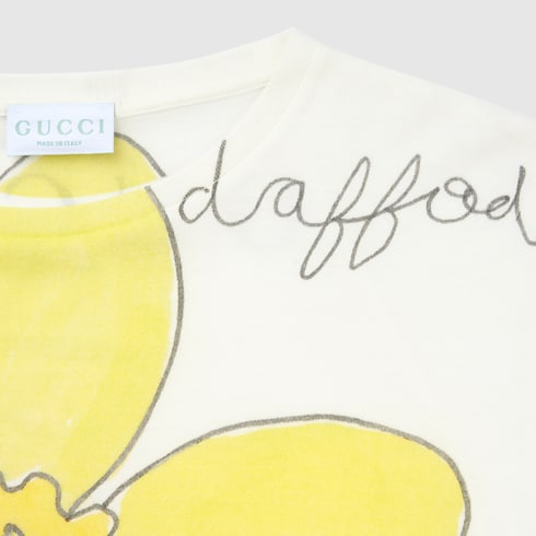 Kinder-T-Shirt aus Baumwolle mit Print
