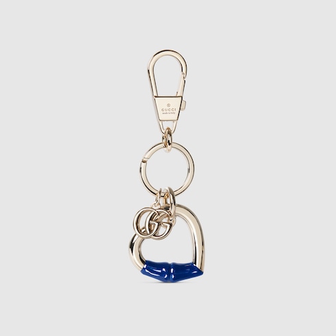 Heart-shaped keychain