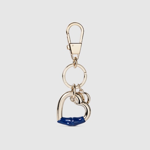 Heart-shaped keychain
