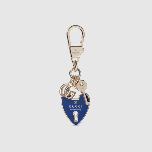 Heart-shaped keychain