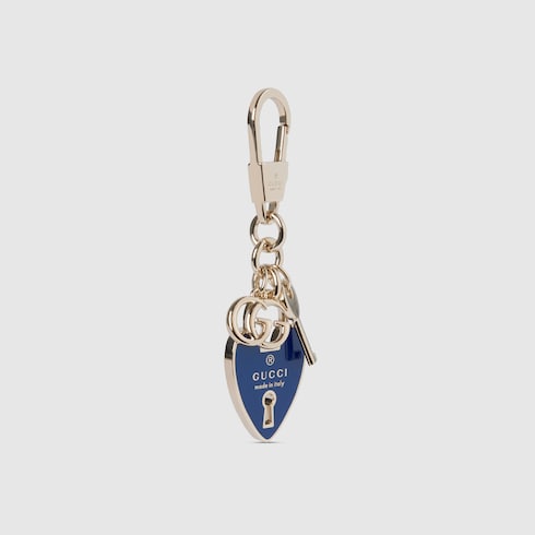 Heart-shaped keychain