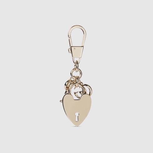 Heart-shaped keychain