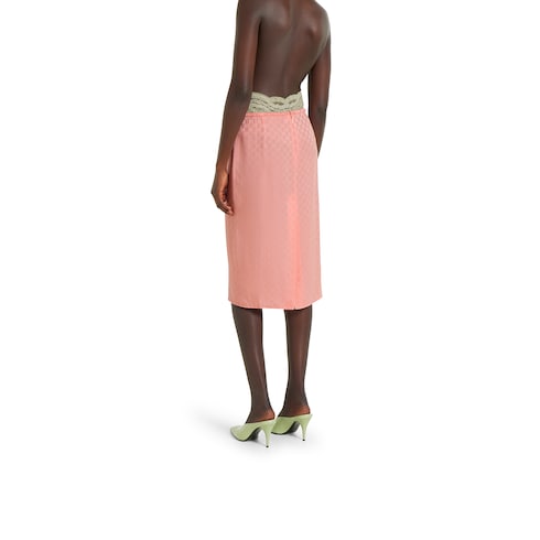 GG silk jacquard skirt Detail 4