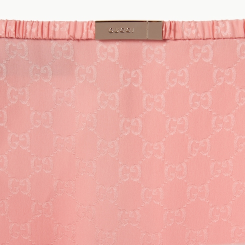 GG silk jacquard skirt Detail 6