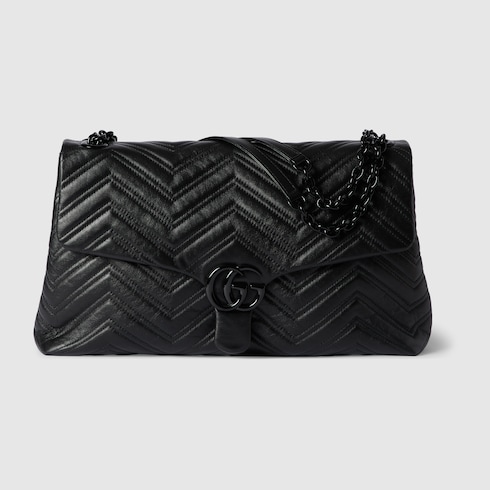 Bolsa para el hombro grande GG Marmont