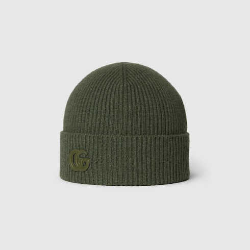 Bonnet en cachemire avec empiècement