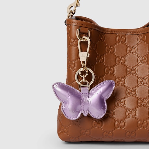 Butterfly-shaped keychain