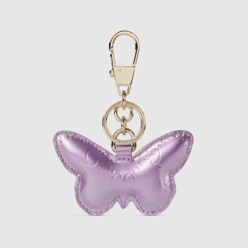 Butterfly-shaped keychain