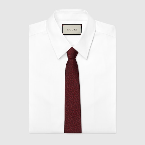 Cravatta in seta jacquard
