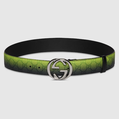Gucci Chroma belt with Interlocking G