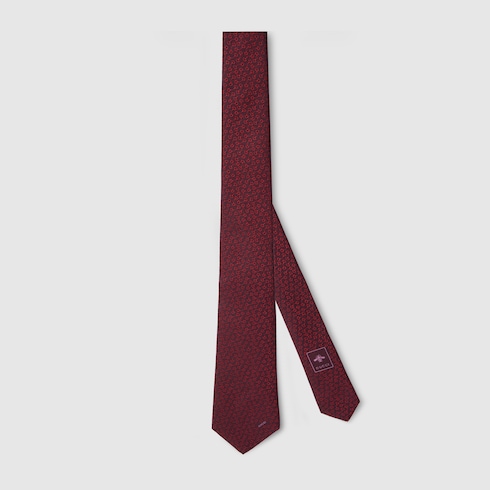 Cravate en jacquard de soie