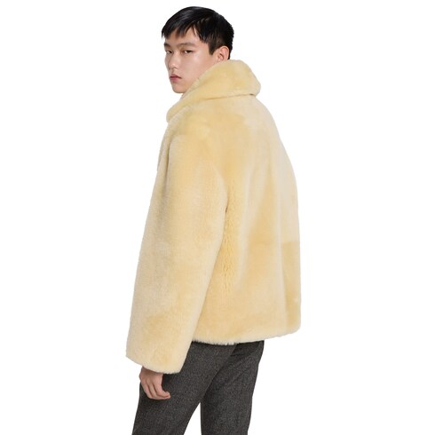 Veste en shearling