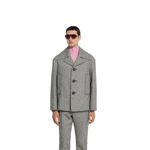 Double cotton wool caban