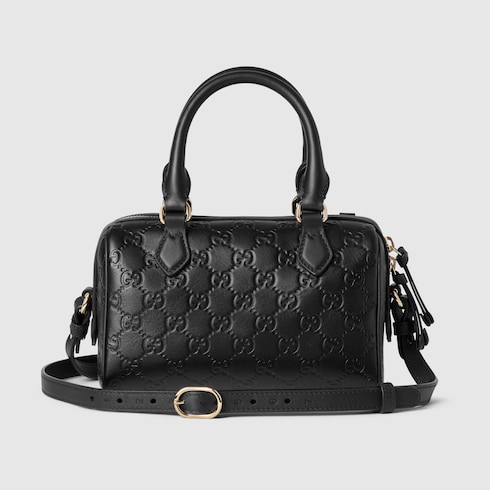 Kleine GG Emblem Boston Bag