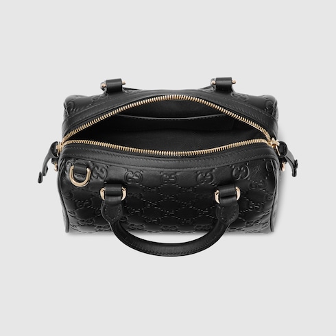 Kleine GG Emblem Boston Bag