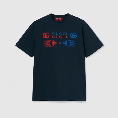 T-Shirt aus Baumwolljersey mit Print