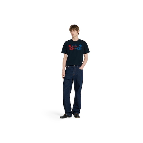 T-Shirt aus Baumwolljersey mit Print