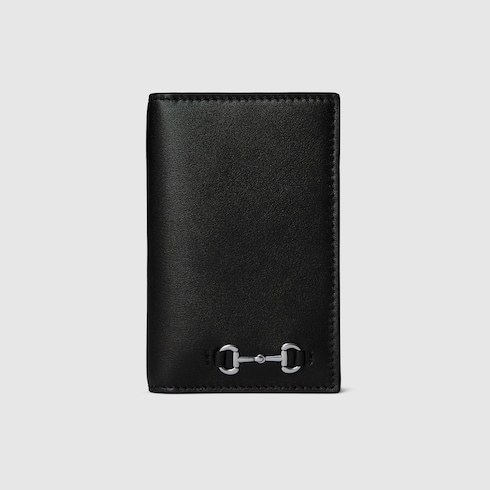 Porte-cartes long avec détail Mors