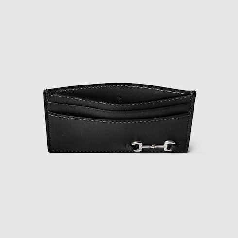 Card case with Horsebit