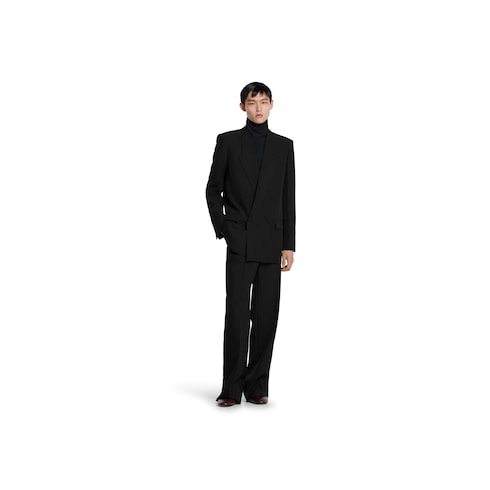 Pantalone in twill di seta