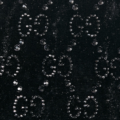GG crystal embroidered leggings Detail 3
