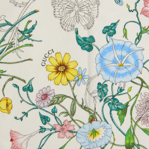 Hose aus Denim mit Print