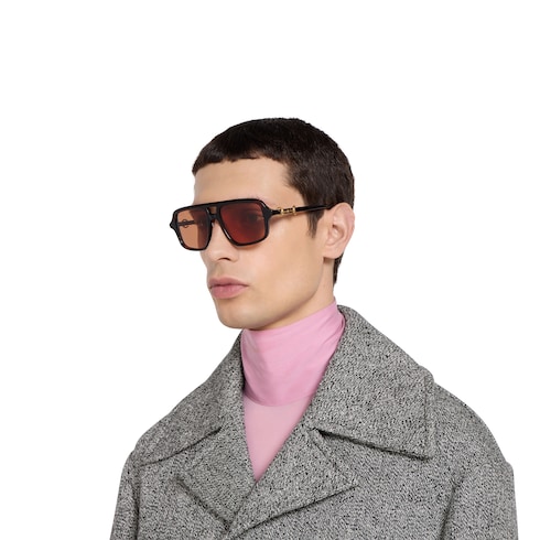 Lunettes de soleil à monture navigateur