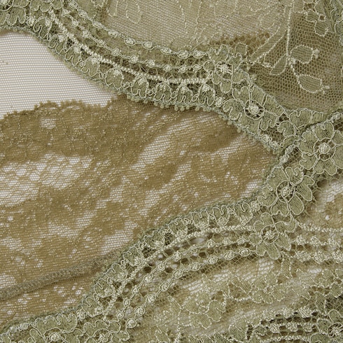 Floral lace tulle bodysuit Detail 6