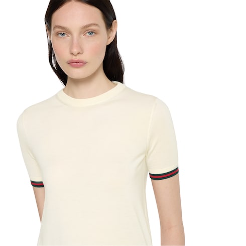 Extra fine cashmere silk top