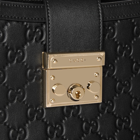 Padlock medium top handle bag