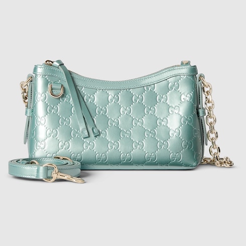 Sac à épaule GG Emblem petit format