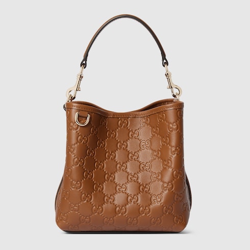 GG Emblem small bucket bag