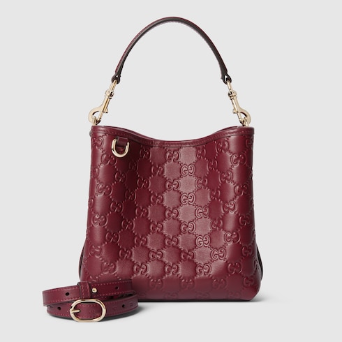 GG Emblem small bucket bag Detail 2