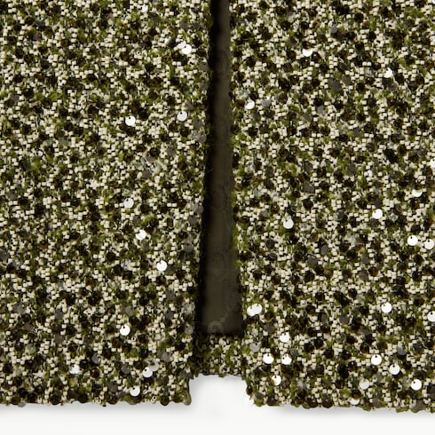 Wool cotton bouclé skirt Detail 6