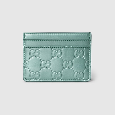 GG Emblem card case