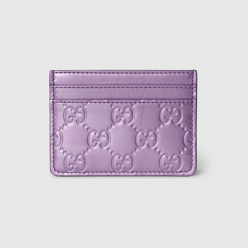 GG Emblem card case