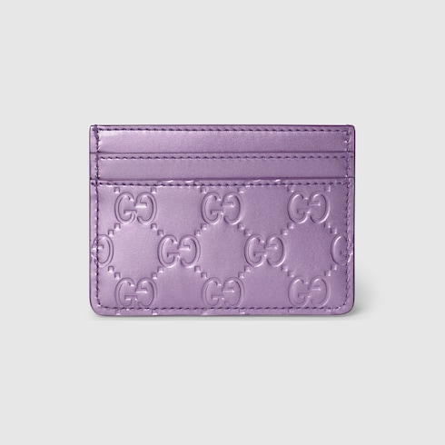 GG Emblem card case