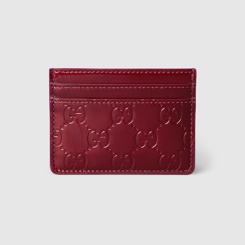 GG Emblem card case