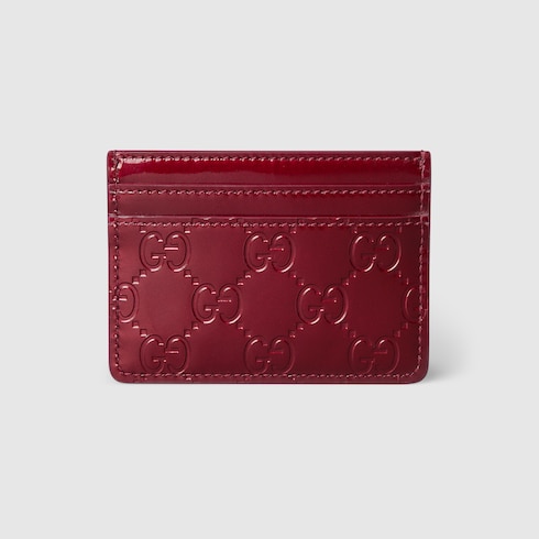 GG Emblem card case