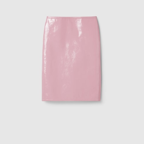 Naplak leather skirt Detail 2