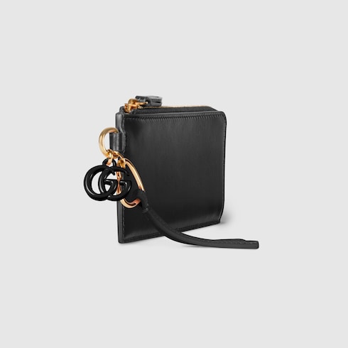 Tarjetero con dije de Doble G