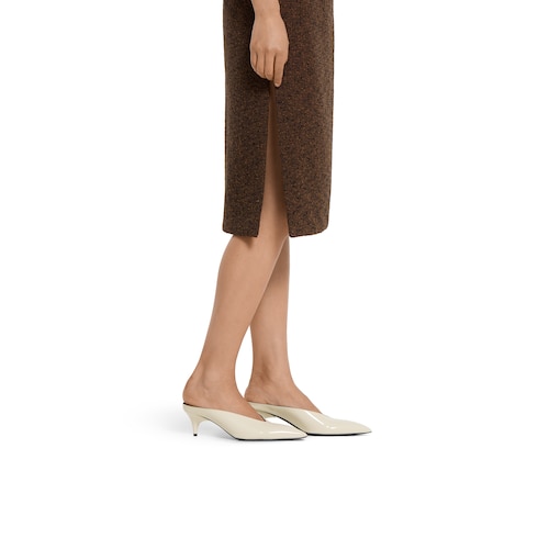Women's heeled mule