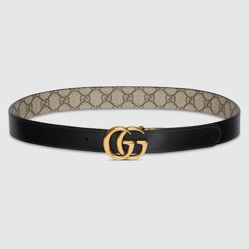 Cinturón GG Marmont reversible