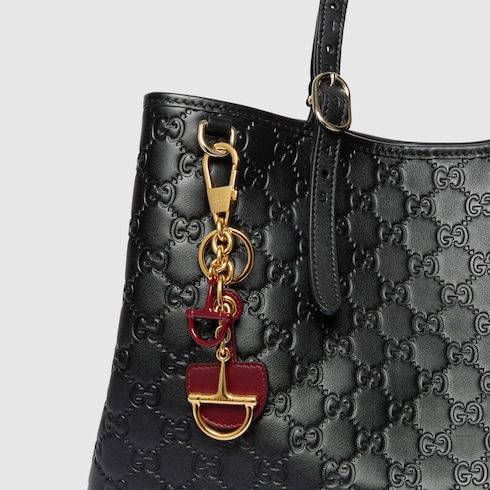 GG Emblem large tote bag  
