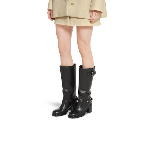 Bottes à talon moyen pour femme