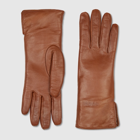 Leather gloves